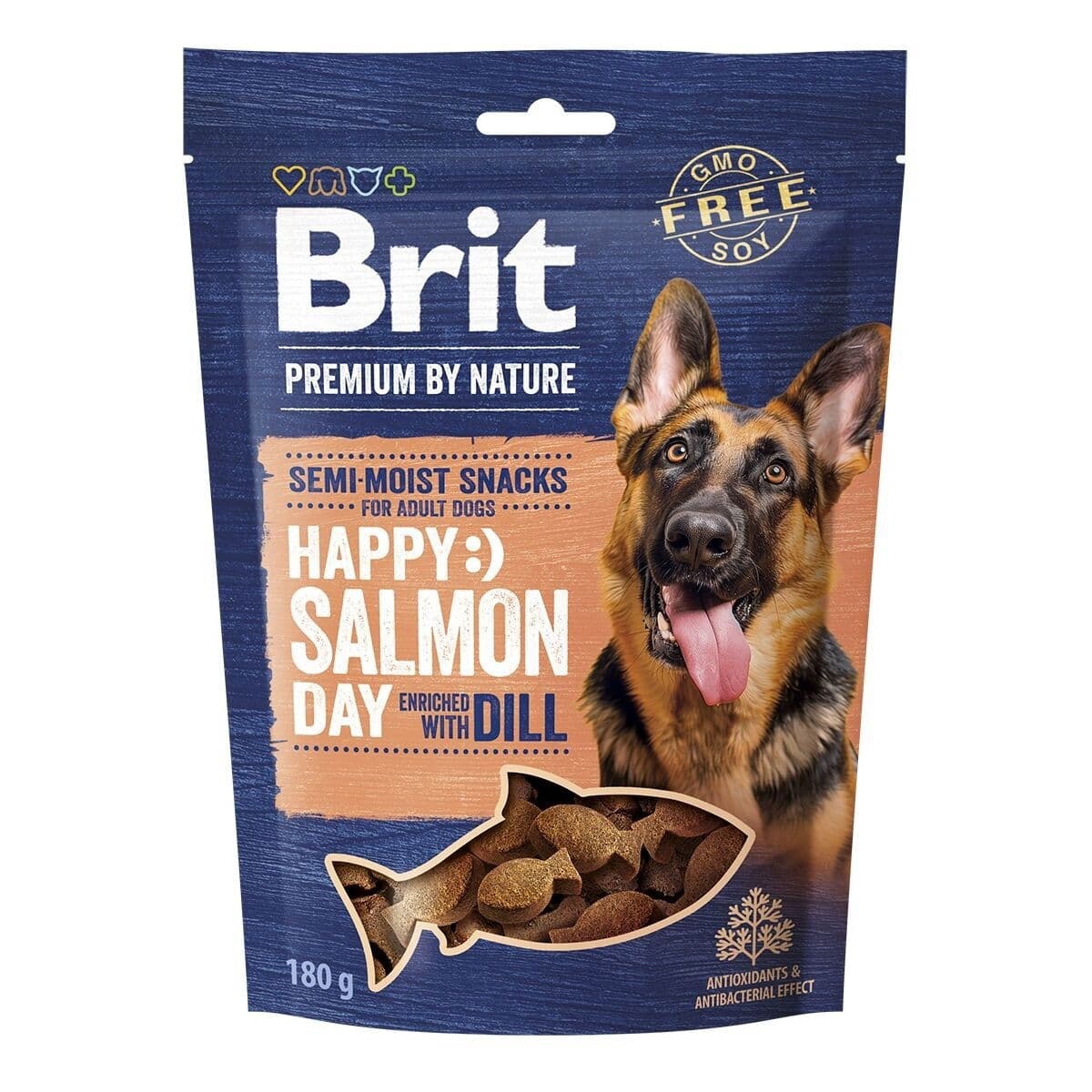 Brit Premium by Nature Koiranherkut Lohi & Tilli 180 g – Brit Premium