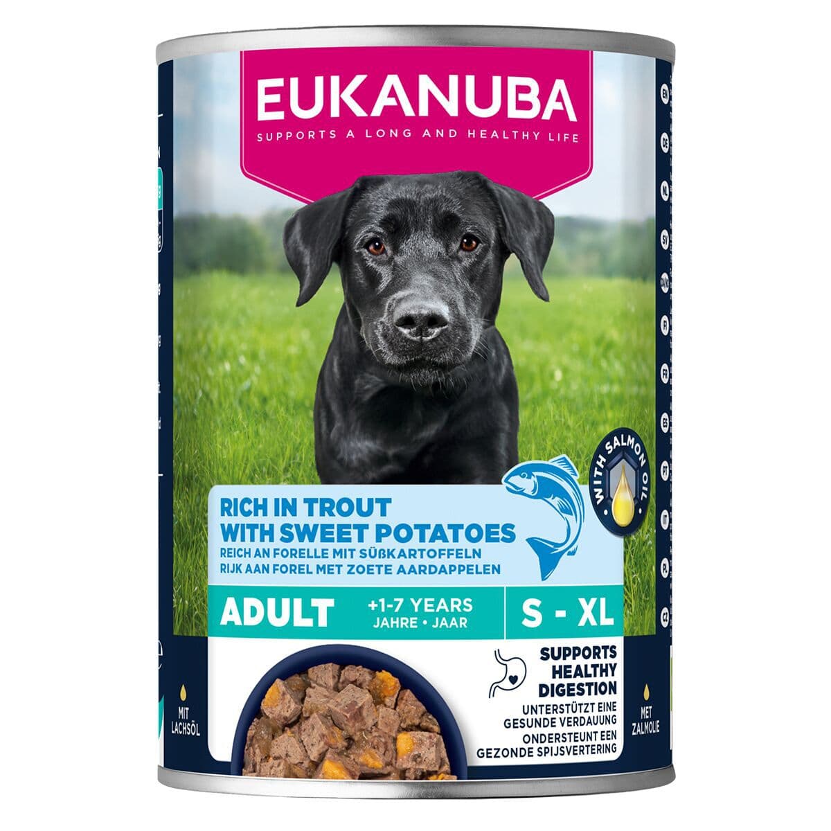 Eukanuba Dog Wet Adult Taimen & Bataatti 400 g – Eukanuba