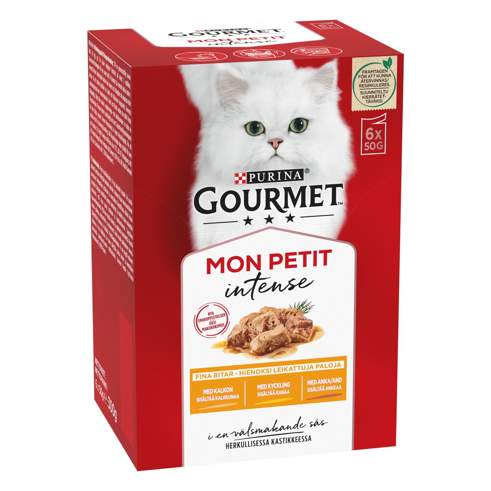 Gourmet Mon Petit Siipikarjalajitelma 6x50g – Gourmet