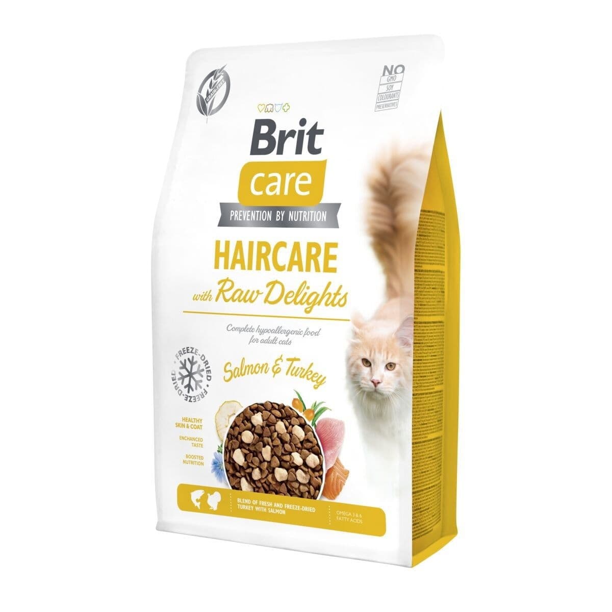 Brit Care Cat Haircare with Raw Delights 2kg – Brit Care