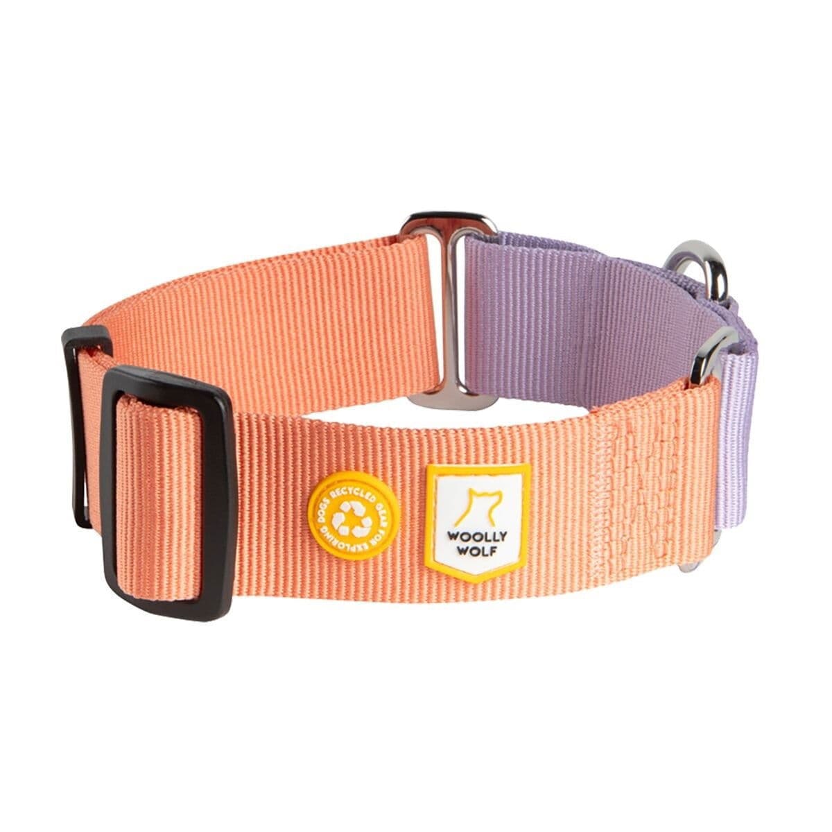 Woolly Wolf Color Block martingaalipanta, Salmon Pink Mix – Woolly Wolf