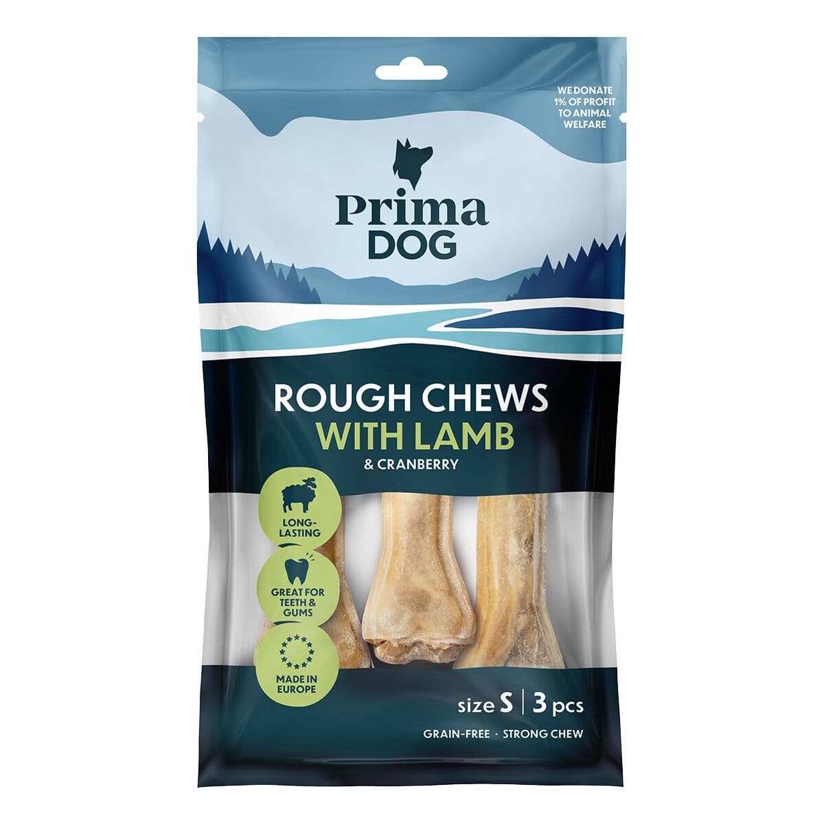 PrimaDog Rough Chews lammas-karpalo – PrimaDog