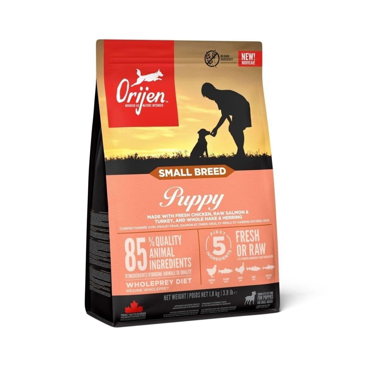 Orijen Dog Puppy Small Breed Poultry&Fish – Orijen