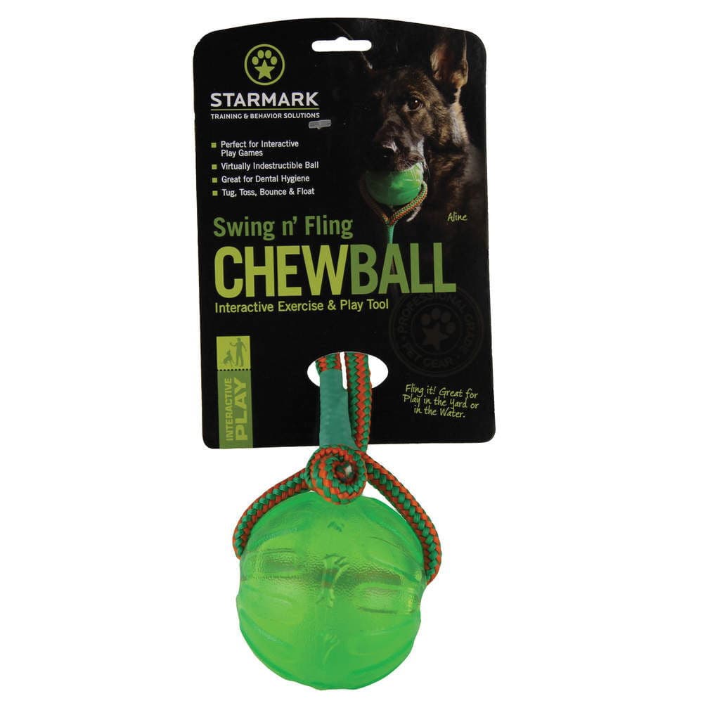 Starmark geelipallo Swing Fling Chew 8,9 cm – Starmark
