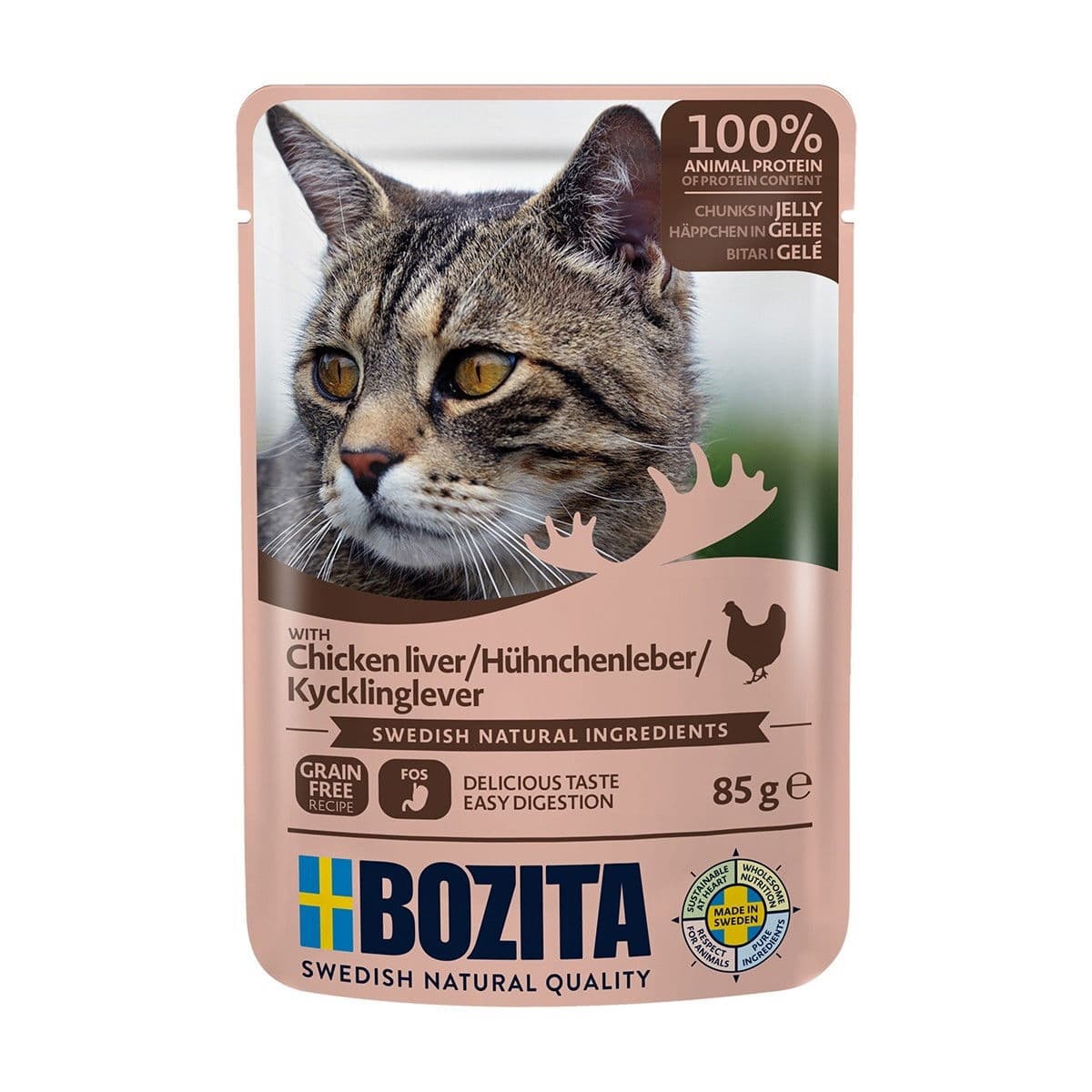 Bozita kananmaksa hyytelössä 85 g – Bozita