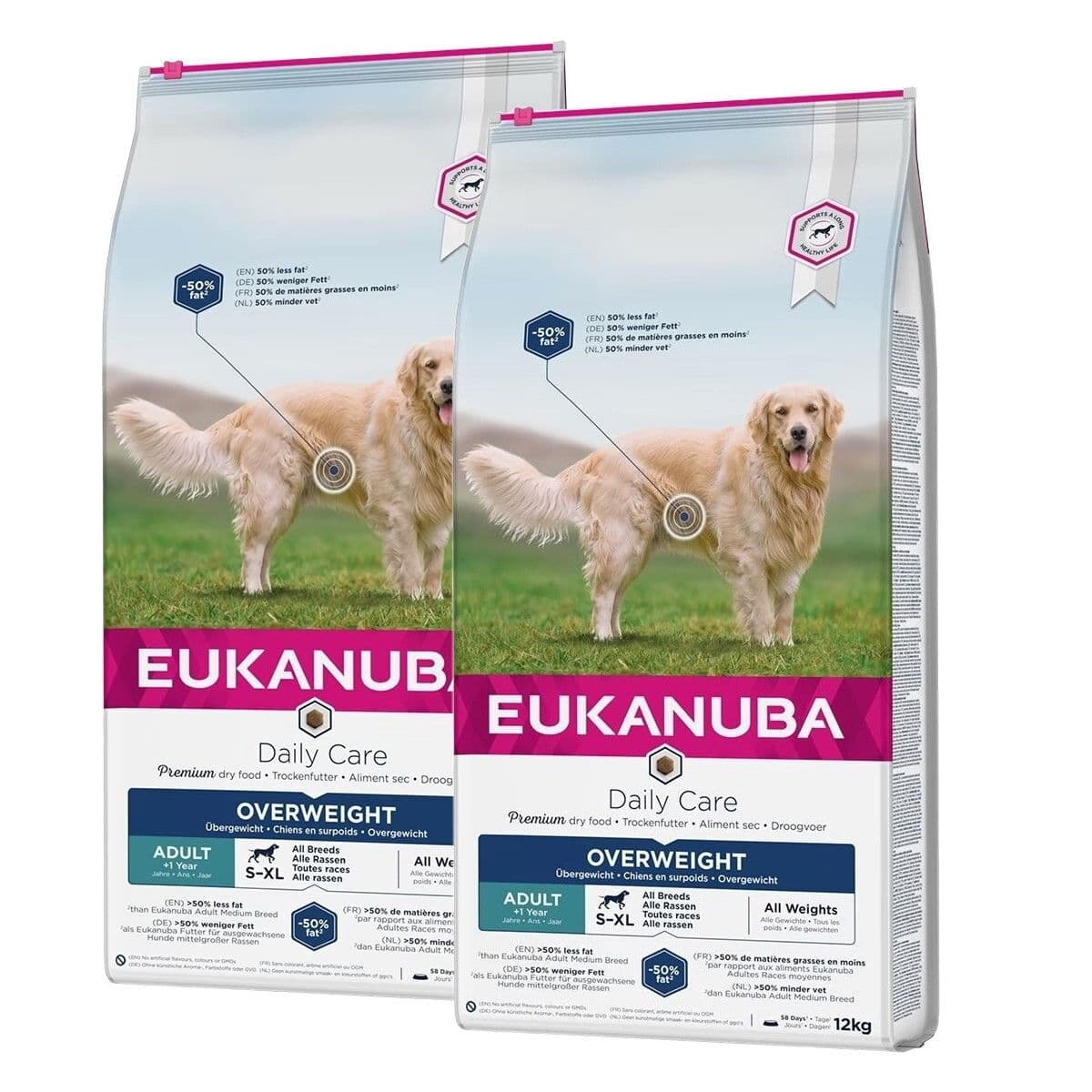 Eukanuba DC Adult Overweight 2 x 12kg – Eukanuba