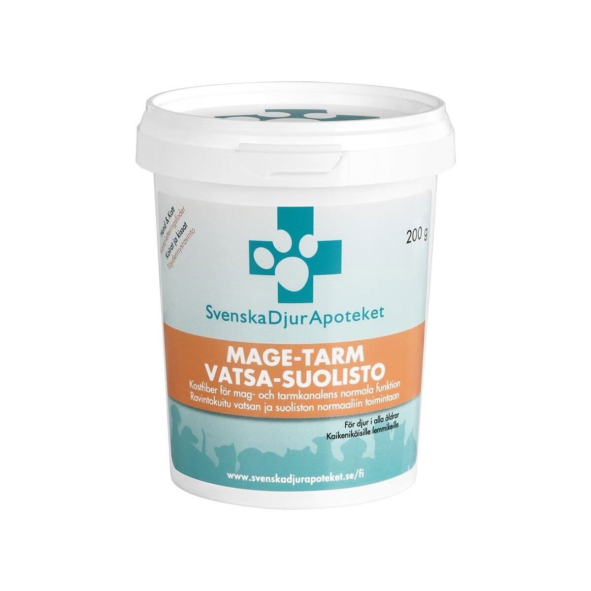 Svenska Djurapoteket Mage-Tarm 200 g – Svenska Djurapoteket