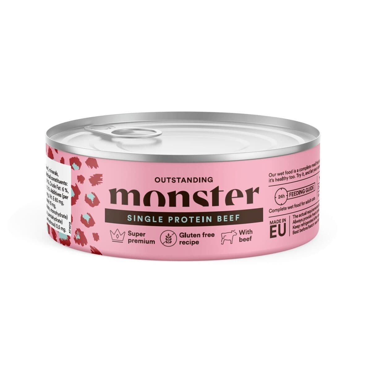 Monster Cat Adult Single Protein Nauta 100g – Monster Pet Food