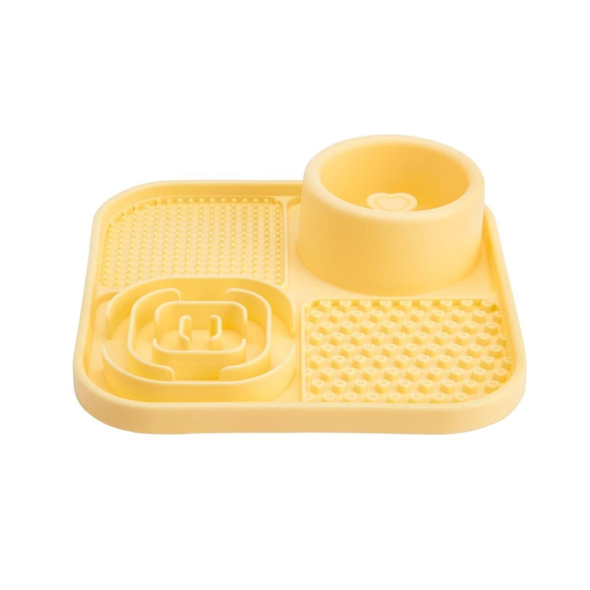 Virikelautanen Little&Bigger Puppy Basics neliosioinen – Little&Bigger