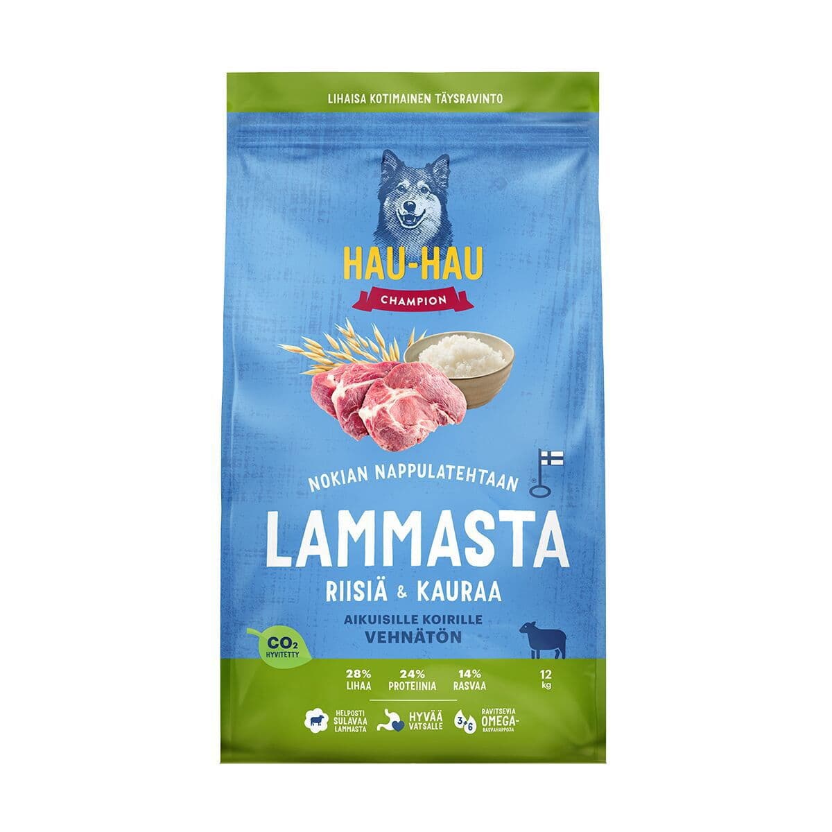 Hau-Hau Champion Lammas, riisi ja kaura – Hau Hau Champion