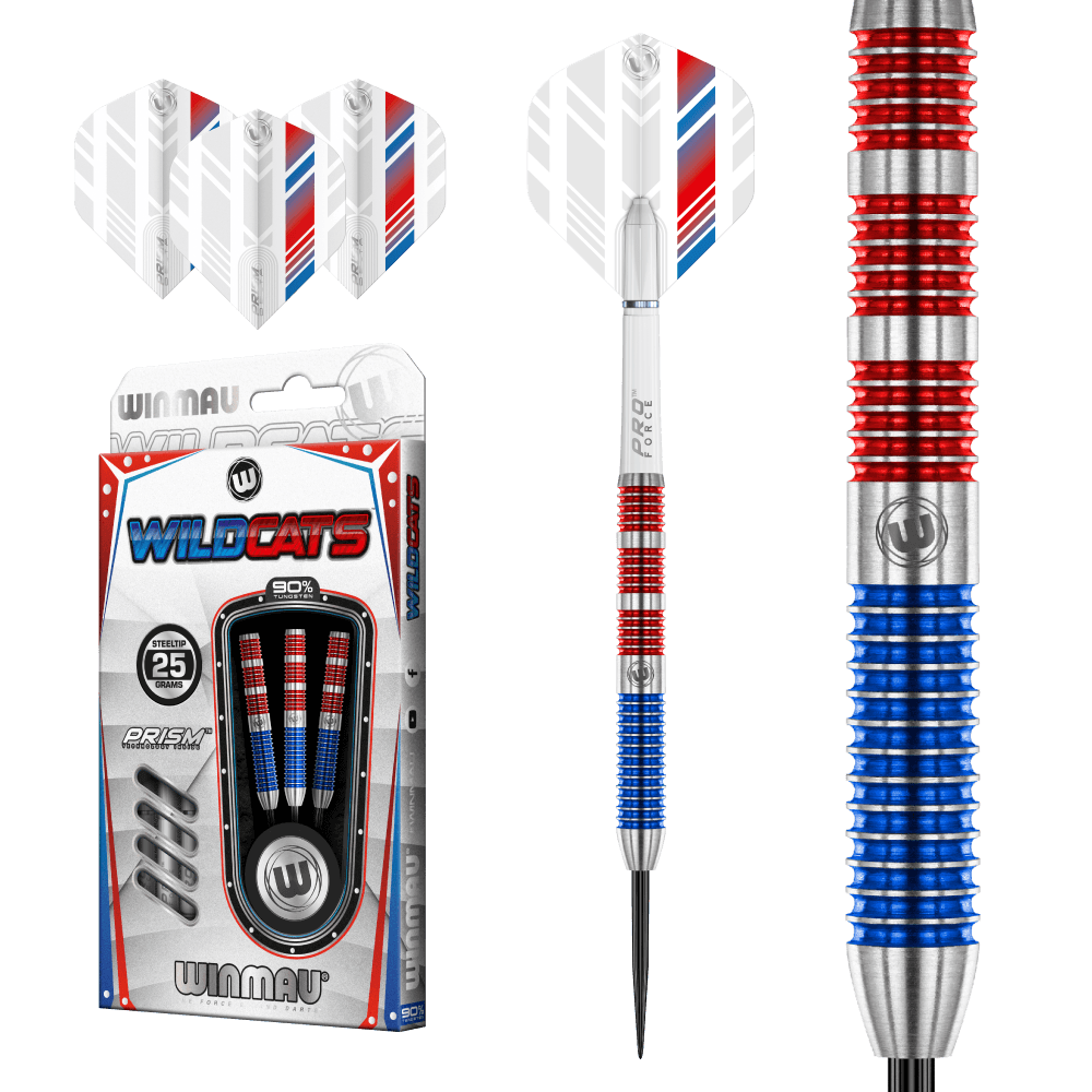 Winmau Wildcats 90% Tungsten Darts-tikat - 25g – Winmau