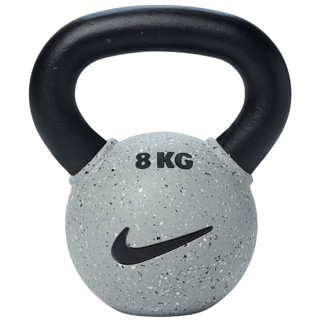 Nike Strength Kumitettu Kahvakuula (Wolf Grey) - 8kg – Nike Strength
