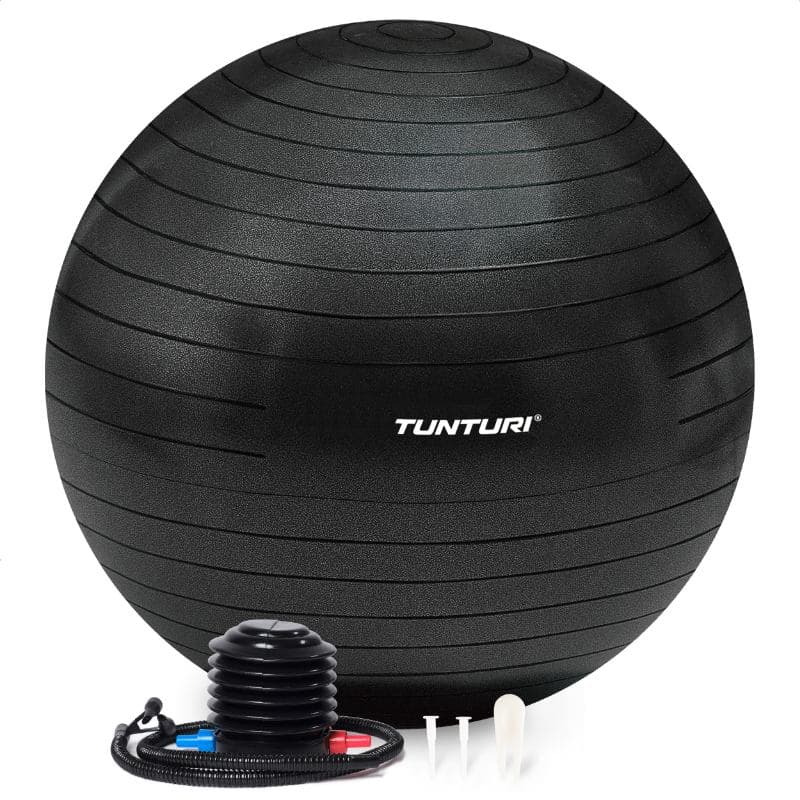 Tunturi Anti Burst Jumppapallo 55-90cm (musta) - 75cm – Tunturi